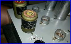 Vintage DuKane 1U460A Tube Mono Amplifier Amp 12AX7 12AU7 5881 Tung Sol Works