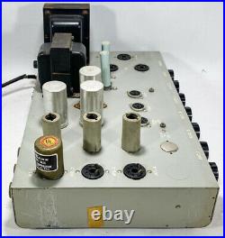 Vintage Dukane 1U460A Vacuum Tube PA / Harmonica Amplifier 6L6 / 12AX7