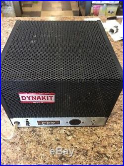 Vintage Dynaco Mark 2 MK II Tube Amplifier Dynakit 50W EL-34
