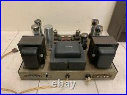 Vintage Dynaco ST-70 Dynakit Stereo 70 Tube Power Amplifier EL34 Working