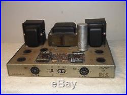 Vintage Dynakit 70A Stereo Tube Amplifier Needs Tubes