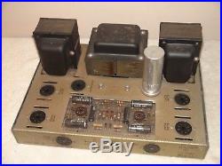 Vintage Dynakit 70A Stereo Tube Amplifier Needs Tubes