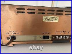 Vintage Dynamic Quadnaural 1500 Vacuum Tube Amp Amplifier 1950s FAST SHIP