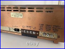 Vintage Dynamic Quadnaural 1500 Vacuum Tube Amp Amplifier 1950s FAST SHIP