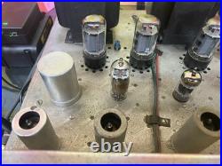 Vintage EICO 2080 Tube Amplifier-Working Condition