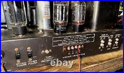 Vintage EICO HF20 Monoblock Audio Amplifier, 12AX7 & 6L6