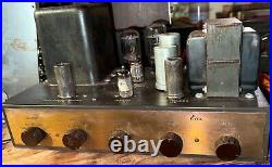 Vintage EICO HF20 Monoblock Audio Amplifier, 12AX7 & 6L6