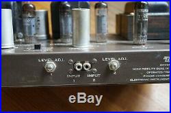 Vintage EICO HF 86 with SAMS All Mullard Tubes, Original Eico label, Rare Amp