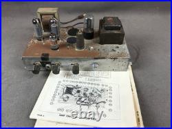 Vintage EL84 Push-Pull Tube Amp 10-12W Admiral 5T4A Recapped Vintage EL84 Push-Pull Tube Amp 10-12W Admiral 5T4A Recapped