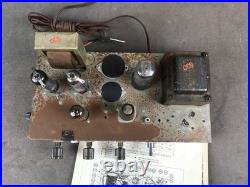 Vintage EL84 Push-Pull Tube Amp 10-12W Admiral 5T4A Recapped