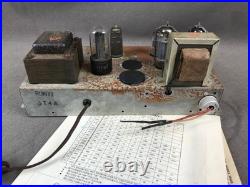 Vintage EL84 Push-Pull Tube Amp 10-12W Admiral 5T4A Recapped