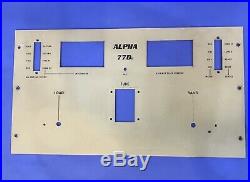 Vintage ETO ALPHA 77Dx Ham Radio Linear RF Tube Amplifier Recently Serviced