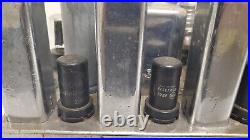 Vintage E. H. Scott Chrome Mono Tube Amplifier PP 6L6 800B Stancor