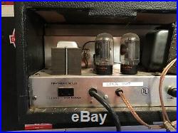 Vintage Early 1960s Sears Silvertone Model 1484 Tube Guitar Head Amplifier Amp