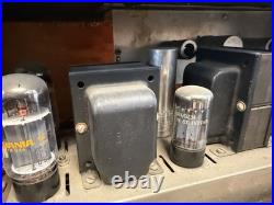 Vintage Early Sunn Tube Amplifier 200's C-45 As Is