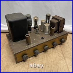 Vintage Eico HF-20 Tube Audio Amplifier for parts / not working