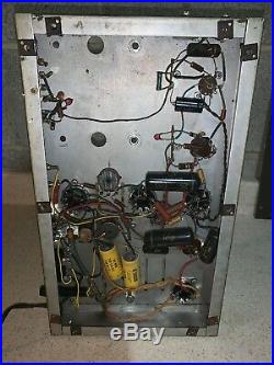 Vintage Eico HF-60 Tube Amplifier Chassis For Parts Or Repair