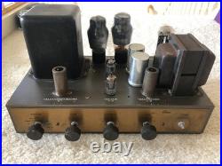 Vintage Eico Model Hf-20 Tube Amplifier (working)