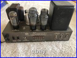 Vintage Eico Model Hf-20 Tube Amplifier (working)