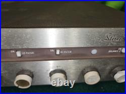 Vintage Eico ST-70 Stereo Integrated Tube Amp Amplifier, For Parts Or Repair