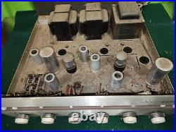 Vintage Eico ST-70 Stereo Integrated Tube Amp Amplifier, For Parts Or Repair