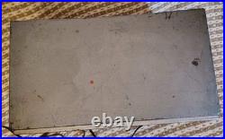 Vintage Electronic Communication Tube Amplifier Fire Department GE Rare