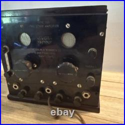 Vintage Excellent Kennedy 521 Marconi Era 2 Stage Old Antique Radio Amplifier
