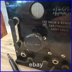 Vintage Excellent Kennedy 521 Marconi Era 2 Stage Old Antique Radio Amplifier