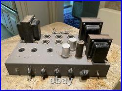 Vintage Executone P 300 Tube Amplifier For Audiophile Or Guitar Amp Big Iron