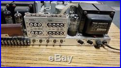 Vintage FISHER 600 AM FM stereo receiver tube amp Serviced