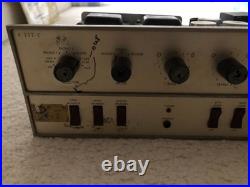 Vintage FISHER X-202C INTEGRATED TUBE AMP AMPLIFIER (PART or REPAIR)
