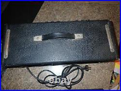 Vintage Fender Bassman Head Tube Amp powers up for parts or repair