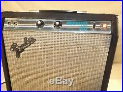 Vintage Fender Musicmaster Bass Amp Fender Tubes And Speaker