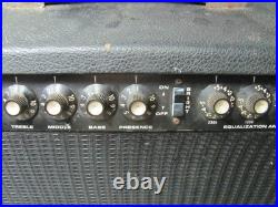 Vintage Fender Super Twin 2x12 Tube Guitar Amplifier 180w USA Project Parts Repa