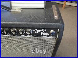 Vintage Fender Twin Guitar Tube Amp CR 263323