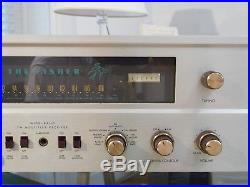 Vintage Fisher 500-c Tube Stereo Amp & Fm Receiver Fully Restored, New Tubes