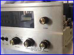 Vintage Fisher 500c Serviced Tube Receiver. Family Owned No Smoke Or Pets