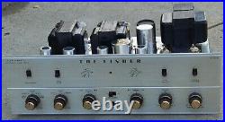 Vintage Fisher X-100-B Integrated Stereo Tube Amplifier Works Perfect