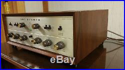 Vintage Fisher X-101-B Integrated Tube Amplifier with Original Manuals