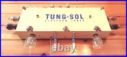 Vintage Folk Art Lighted Sign Advertising Display Tung-Sol Electron Tube Amp Vintage Folk Art Lighted Sign Advertising Display Tung-Sol Electron Tube Amp