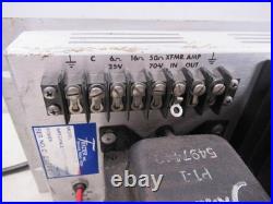 Vintage Frazier Tube Amplifier F-101T Power Amp 100W Unit