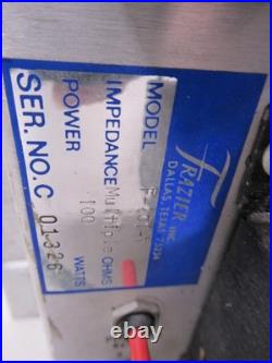 Vintage Frazier Tube Amplifier F-101T Power Amp 100W Unit