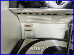 Vintage GE RP-2160A Portable Trimline Phonograph 4 speed Tube Amp Record Player