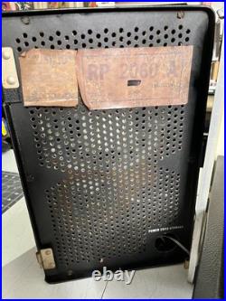 Vintage GE RP-2160A Portable Trimline Phonograph 4 speed Tube Amp Record Player