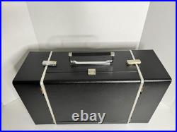 Vintage GE RP-2160A Portable Trimline Phonograph 4 speed Tube Amp Record Player