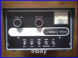 Vintage Galaxy 600 Linear Tube Amplifier CB Ham Radio Amp Clean 30kd6 Fires Up