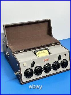 Vintage Gates Dynamote Portable Remote Broadcast Tube Amplifier M-4880