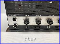 Vintage Geloso G. 1/1070-U Industrial Tube Amplifier Made In Italy untested