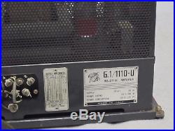 Vintage Geloso G. 1/1110-U Italian Made 125W Tube Amplifier