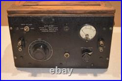 Vintage General Radio Co. Model 814-A Battery Powered Tube Lab Audio Amplifier